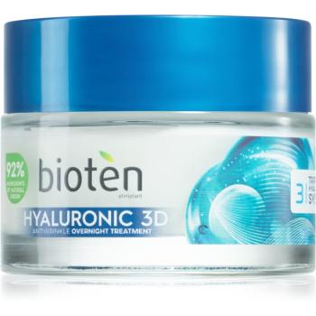 Bioten Hyaluronic 3D crema hidratanta de noapte pentru primele riduri 50 ml