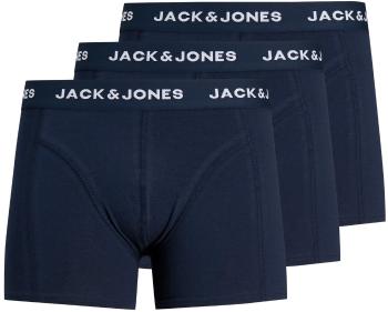 Jack&Jones 3 PACK - boxeri pentru bărbați JACANTHONY 12171946Blue -noapte s S