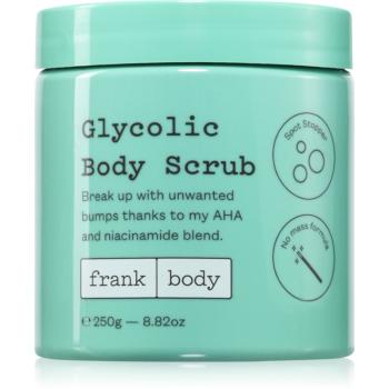 Frank Body Glycolic exfoliant pentru corp Cu AHA Acizi 250 g