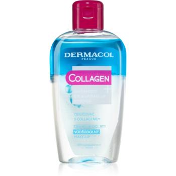 Dermacol Collagen+ demachiant bifazic rezistent la apa pentru buze si ochi 150 ml