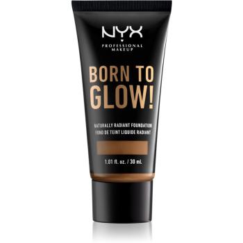 NYX Professional Makeup Born To Glow make-up lichid stralucitor culoare 17.5 Sienna 30 ml
