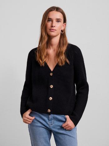 Pieces Silla Cardigan Negru