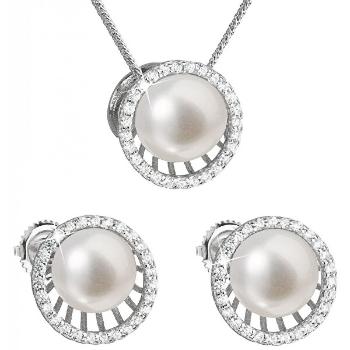 Evolution Group Set luxos din argint cu perle reale Pavona 29034.1(cercei,lănțișor,pandantiv)