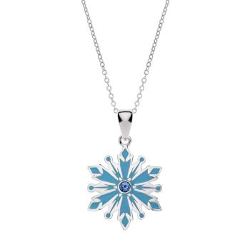 Disney Frumos colier pentru fetițe Snowflake Frozen CS00012SRJL-P.CS