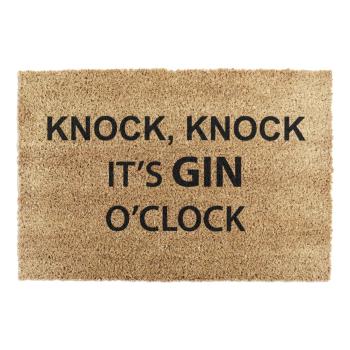 Covoraș de intrare din fibre de nucă de cocos 40x60 cm Gin O'Clock – Artsy Doormats