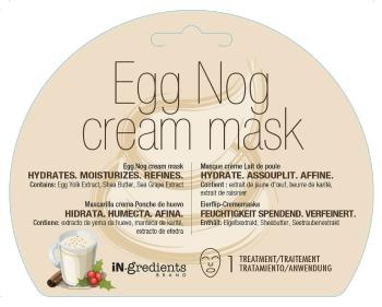 masqueBAR Mască de față cremoasă hidratantă Egg Nog (Cream Mask) 1 buc