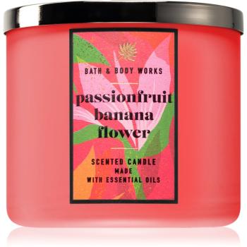 Bath & Body Works Passionfruit & Banana Flower lumânare parfumată 411 g