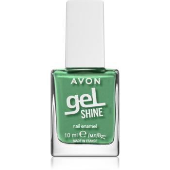 Avon Gel Shine lac de unghii cu efect de gel culoare Meadow 10 ml