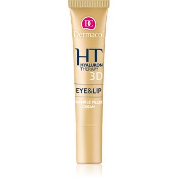 Dermacol Hyaluron Therapy 3D crema remodelatoare pentru ochi si buze 15 ml