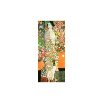 Reproducere pe pânză după Gustav Klimt - The Dancer, 70 x 30 cm