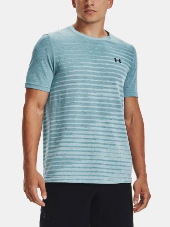 Under Armour UA Seamless Fade SS Tricou Albastru