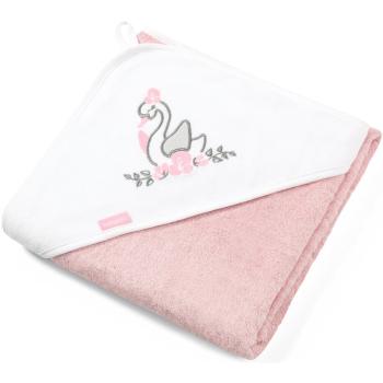 BabyOno Take Care Bamboo Towel prosop de baie cu glugă Pink 85x85 cm