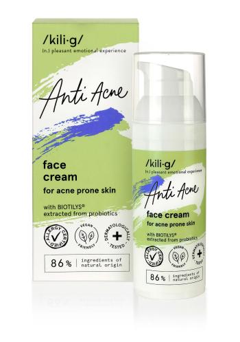 Kilig Cremă delicată pentru tenul acneic Anti Acnee (Face Cream)50 ml