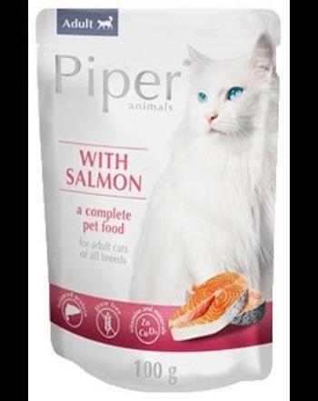 DOLINA NOTECI PIPER Hrana umeda pentru pisici, cu somon, 100g
