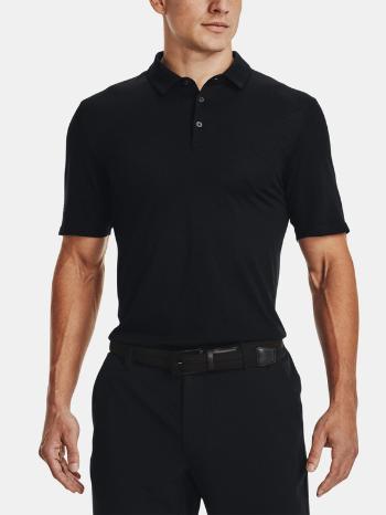 Under Armour UA Curry Seamless Polo Tricou Negru