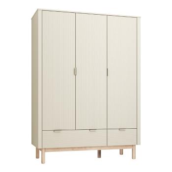 Șifonier pentru copii crem 144x52 cm Miloo – Pinio