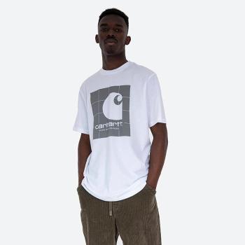 Carhartt WIP Reflective Square T-shirt I028461 WHITE/REFLECTIVE GREY