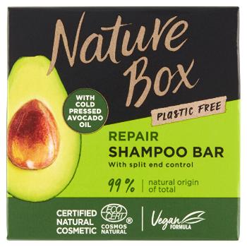 Nature Box Șampon solid pentru regenerarea părului și controlul vârfurilor  despicate Avocado Oil (Shampoo Bar) 85 g