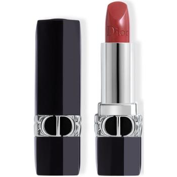 DIOR Rouge Dior ruj cu persistenta indelungata reincarcabil culoare 720 Icone Satin 3,5 g