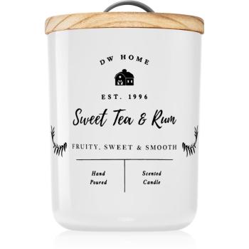 DW Home Farmhouse Sweet Tea & Rum lumânare parfumată 428 g