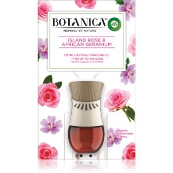 Air Wick Botanica Island Rose & African Geranium difuzor electric cu aromă de trandafiri 19 ml