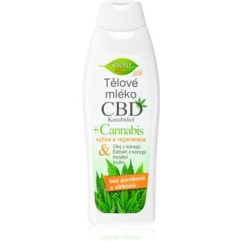 Bione Cosmetics Cannabis CBD lotiune de corp hranitoare cu CBD 500 ml