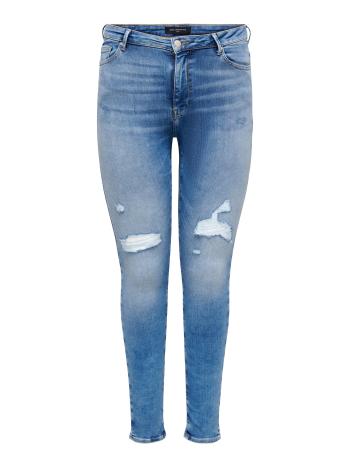 ONLY CARMAKOMA Blugi pentru femei CARLORAL Skinny Fit 15256812 Medium Blue Denim XXL/32