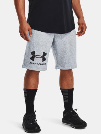 Under Armour UA Rival Flc Graphic Pantaloni scurți Gri