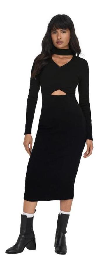 ONLY Rochie de damă ONLINA Standard Fit 15302675 Black/Cross M