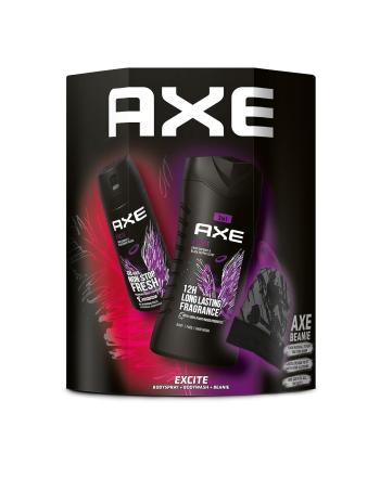 Axe Set cadou pentru îngrijirea corpului cu căciulă Excite