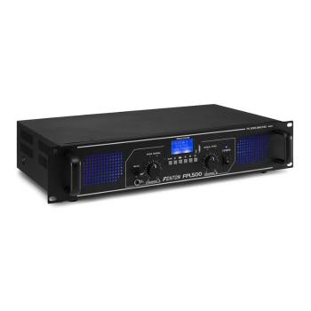 Fenton FPL 500, amplificator digital, 2 x 250 W, BT, Mediaplayer, Port USB, slot SD