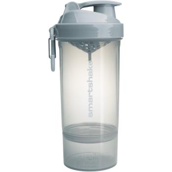 Smartshake Original2GO ONE shaker pentru sport + rezervor culoare Mist Grey 800 ml