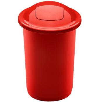 Coș de sortare deșeuri Aldo Top Bin, 50 l, roșu