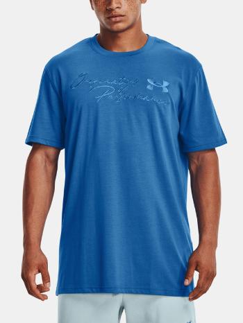 Under Armour UA Origin Of Perf HW SS Tricou Albastru