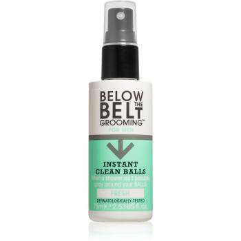 Below the Belt Grooming Fresh Spray revigorant pentru partile intime pentru bărbați 75 ml