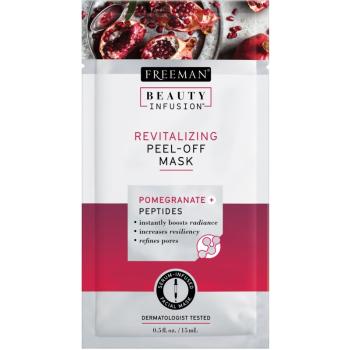 Freeman Beauty Infusion Pomegranate + Peptides masca revitalizanta pentru fata cu efect de peeling 15 ml