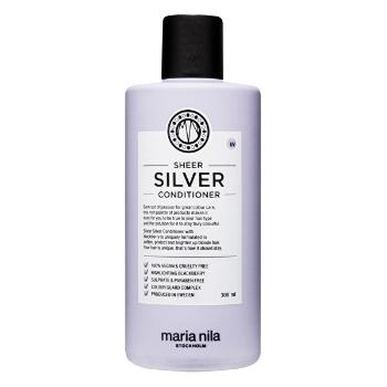 Maria Nila Hidratant Balsam Neutralizator de ton galben de păr Sheer Silver (Conditioner) 100 ml