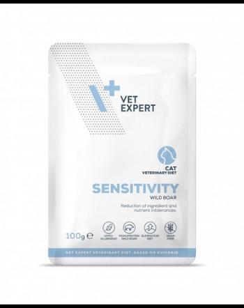 VET EXPERT Veterinary Diet Cat Sensitivity plic 100g hrana umeda uz veterinar pentru pisici