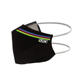 Santini UCI mască - black 