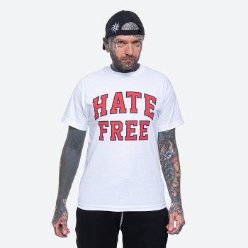 PLEASURES Hate Free T-Shirt P21SP042-WHITE