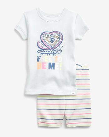 GAP Butterfly Pijama pentru copii Alb