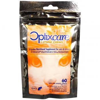 Supliment Nutritiv Pisici OptixCare L-Lysine Chew, 60 tablete
