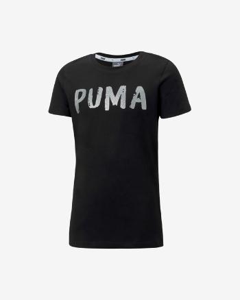 Puma Alpha Tricou pentru copii Negru