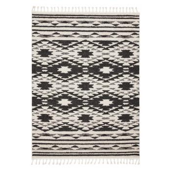 Covor Asiatic Carpets Taza, 200 x 290 cm, alb-negru