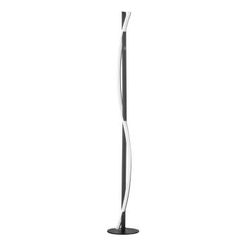 Lampadar negru LED cu intensitate reglabilă (înălțime 144,5 cm) Bridge – Fischer & Honsel