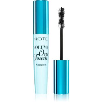 Note Cosmetique Volume One Touch Waterproof mascara rezistent la apă, pentru volum 10 ml