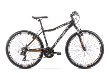 Bicicleta de munte pentru copii Romet Rambler R6.0 Jr Negru/Portocaliu 2020