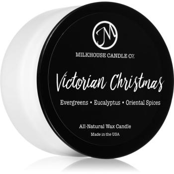 Milkhouse Candle Co. Creamery Victorian Christmas lumânare parfumată Sampler Tin 42 g