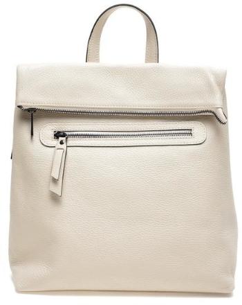 Carla Ferreri Rucsac din piele pentru femei CF1748 Beige