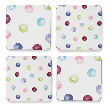 Set 4 suporturi pahare Cooksmart ® Spotty Dotty